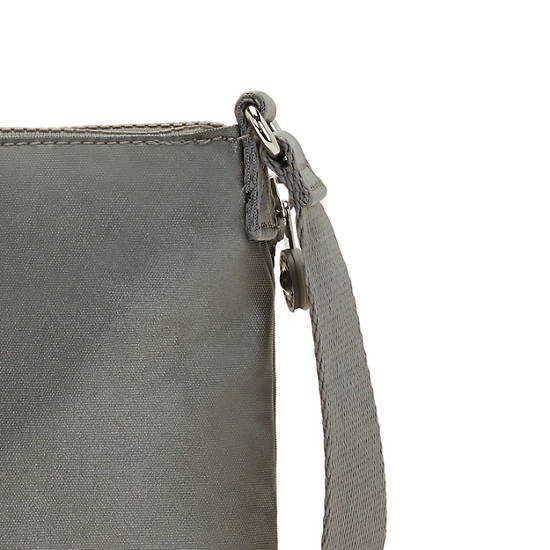 Kipling Boyd Metallic Crossbody Táska Greyl | HU 1094CT